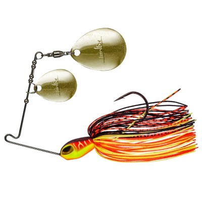 Molix FS Spinnerbait Double Colorado, 9g - Hot Craw