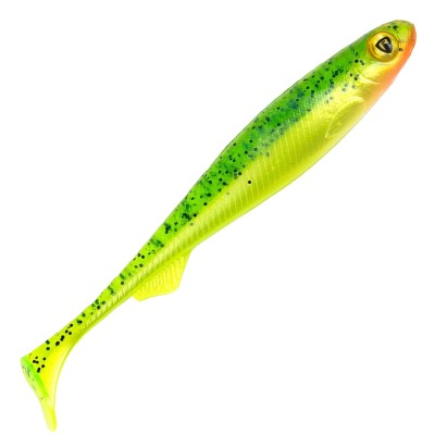 Fox Rage Slick Shad Ultra UV, 9cm - Lemon Tiger - 1Stück