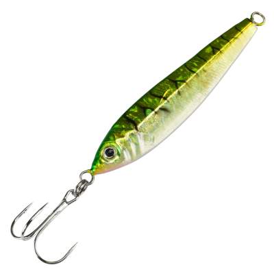 Angel Domäne 3D Fischform Pilker Farbe Green Mackerel 80g Green Mackerel - 80g - 1Stück