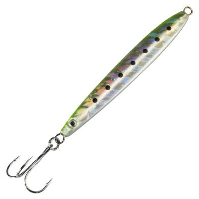 Angel Domäne 3D Fischform Pilker Farbe Silver Holo 80g Silver Holo - 80g - 1Stück