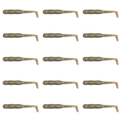 Reins Rockvibe Shad 3 - Gummifisch 7cm - Blue Gill - 2,4g - 15Stück