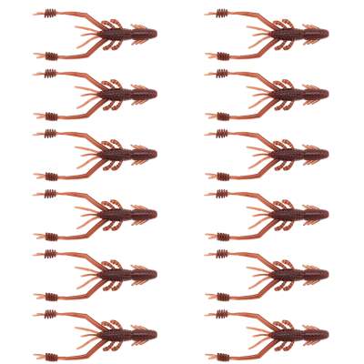 Reins Ring Shrimp 2 4,8cm Cola (Scuppernong) 4,8cm - Cola (Scuppernong) - 0,5g - 12Stück