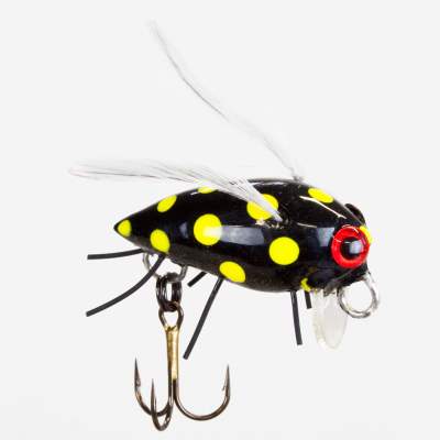 Angel Domäne Insektenwobbler Trockenrasen Marienkäfer 2,5cm - Trockenrasen Marienkäfer - 2g - 1Stück
