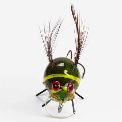 Angel Domäne Insektenwobbler Heuschrecke 2,5cm - Heuschrecke - 2g - 1Stück