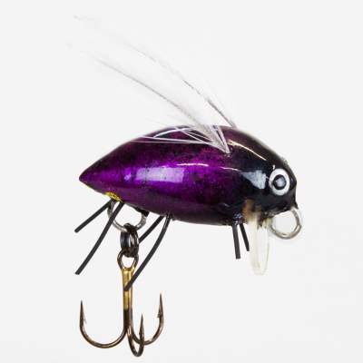 Angel Domäne Insektenwobbler Purple Bug 2,5cm - Purple Bug - 2g - 1Stück