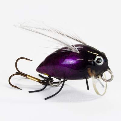 Angel Domäne Insektenwobbler Purple Bug, - 2,5cm - Purple Bug - 2g - 1Stück