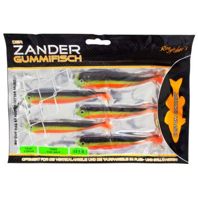 Roy Fishers Der Zander Gummifisch 12cm, 5 Stück, Take the Bait,