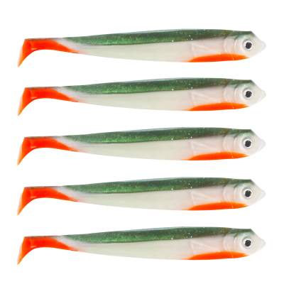 Raubfischset Zander Stillwasser medium 15 Gummifische + 6 Jigköpfe,