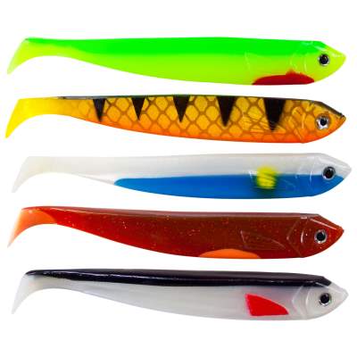 Roy Fishers Der Zander Gummifisch 12cm Limited Edition 5 Stück gemischt,