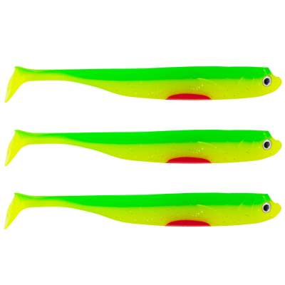 Roy Fishers Der Zander Gummifisch 20cm - UV Firetiger - 33g - 3 Stück