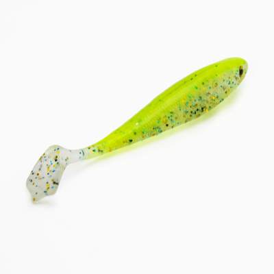 RD Rubber Duck Shad, 9.5cm - Motoroil Pineapple Flake - 6g - 5 Stück