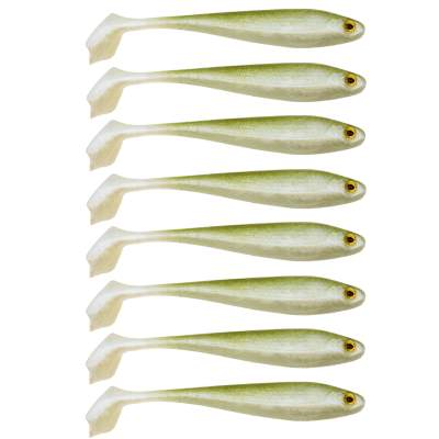 RD Rubber Duck Shad, 6.5cm - Funky Kiwi - 1.6g - 8 Stück