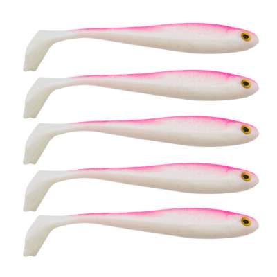 RD Rubber Duck Shad, 9.5cm - Pink Peach - 6g - 5 Stück