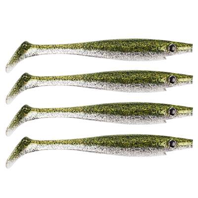 Strike Pro Pig Shad Nano 15cm - Green Ice - 20g - 4 Stück