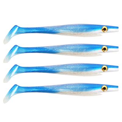 Strike Pro Pig Shad Nano, 15cm - Blue Pearl - 20g - 4 Stück