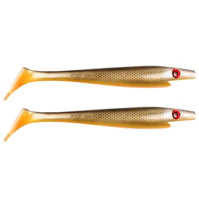 Strike Pro Pig Shad Junior, 20cm - Shitty Roach - 50g - 2 Stück