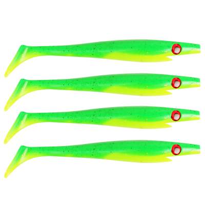 Strike Pro Pig Shad Nano, 15cm - Fire Tiger - 20g - 4 Stück