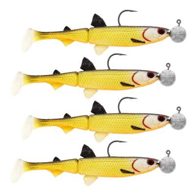Westin Hypoteez Rigged N´Ready 9cm - Official Roach - 7.5g - 4 Stück