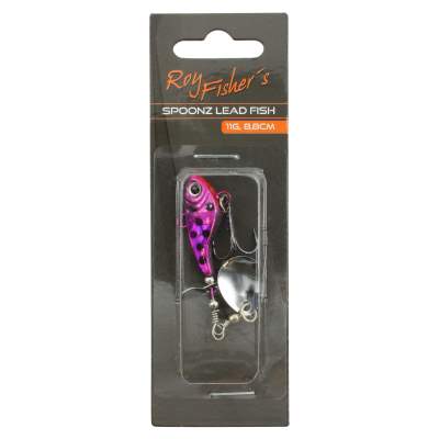 Roy Fishers Spoonz Lead Fish 8,8cm - 11g - purple - 1 Stück