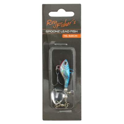 Roy Fishers Spoonz Lead Fish, 8,8cm - 11g - blue - 1 Stück