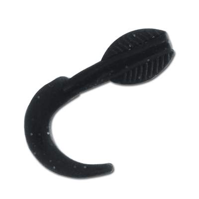 Roy Fishers Forellenspezial-Micro-Sbiro Snake 4 SG 4cm - schwarz/glitter - 20Stück