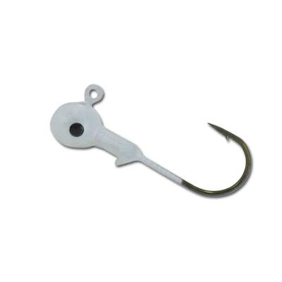 Roy Fishers Micro Jig Heads 26 W, - 26mm - weiß - 1,75g - Gr.2 - 5Stück