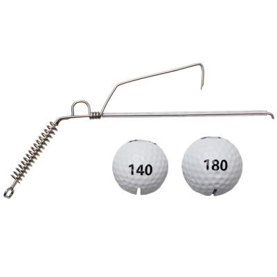 MADCAT Golf Ball Jig System Anti Snag Köderfischsystem 140 + 180g - 1 Stück