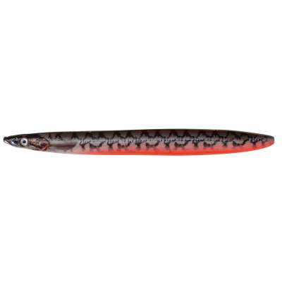 Savage Gear Line Thru Sandeel (Eel Pout Collection) - Küstenblinker 8,5cm - 11g - Red Black Pout - 1Stück