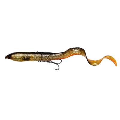 Savage Gear 3D Hard Eel 2 + 1 Swimbait 17cm - 50g - Black Gold - 2 + 1Stück