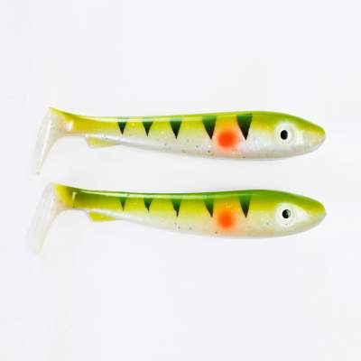 Svartzonker Sweden McRubber Gummifische 21cm C17 UV Perch, 85g - 2er Pack