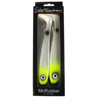 Svartzonker Sweden McRubber Gummifische 21cm - Lemon Head - 85g - 2 Stück