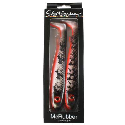 Svartzonker Sweden McRubber Gummifische 21cm C26 The Stealth Coward Gummifische 85g - 2er Pack