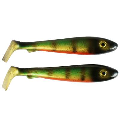 Svartzonker Sweden McRubber 2nd Quality 21cm - Old School Perch - 85g - 2 Stück