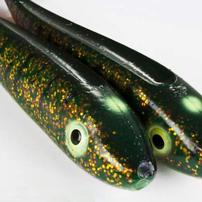 Svartzonker Sweden McRubber Junior Gummifische 17cm Burbot/Tanglake, 45g - 2er Pack - C10