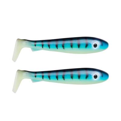 Svartzonker Sweden McRubber Junior Gummifische 17cm - Glow Mackerel - 45g - 2 Stück