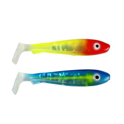 Svartzonker Sweden McRubber Junior Gummifische 17cm Blue Sardine & Clown, 45g - 2er Pack - Flash Series