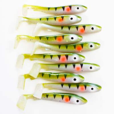 Svartzonker Sweden McRubber Bass 8cm 10er Pack C17 UV Perch UV Perch