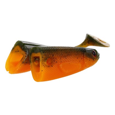 Westin ShadTeez Hollow Gummifisch 12cm - Bass Orange - 9g - 2 Stück