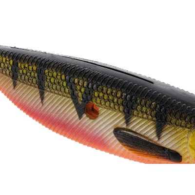 Westin ShadTeez Hollow Gummifisch 12cm - Bling Perch - 9g - 2 Stück