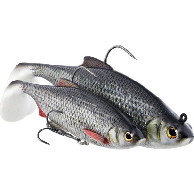 Westin Ricky The Roach Shadtail R2F - vormontierter Gummifisch Real Rudd - 18cm - 113g