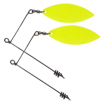 Westin Add It Spinnerbait Willow - Chartreuse Yellow - 2Stück