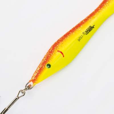 Blitz Pilker Spitzkopf Blitz Pilker 14 250g orange/gelb/goldglimmer - 250g - 1Stück