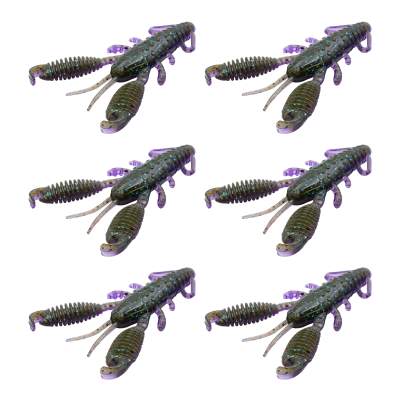 Reins Ring Craw Creaturebait 3" - Onga River Moneybait - 6 Stück