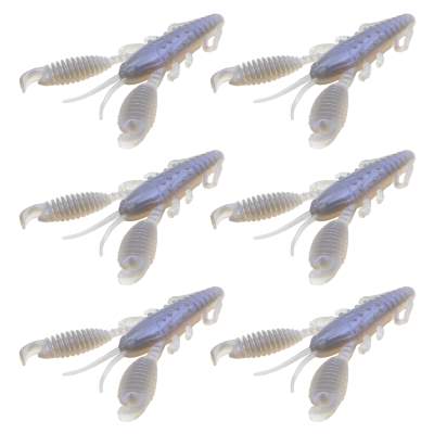 Reins Ring Craw Creaturebait 3" - Natural Pro Blue - 6 Stück