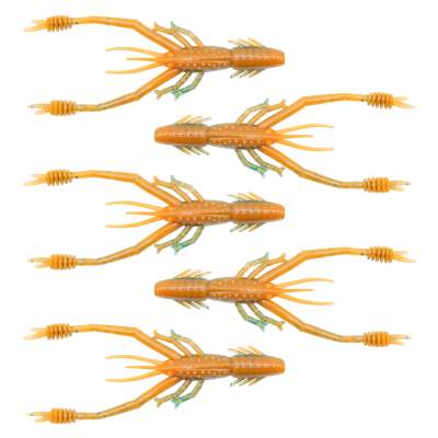 Reins Ring Shrimp Creaturebait 5" - Strike Orange - 5 Stück