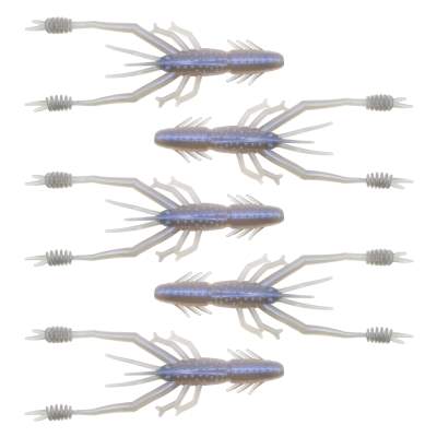 Reins Ring Shrimp, 5 - Natural Pro Blue - 5 Stück