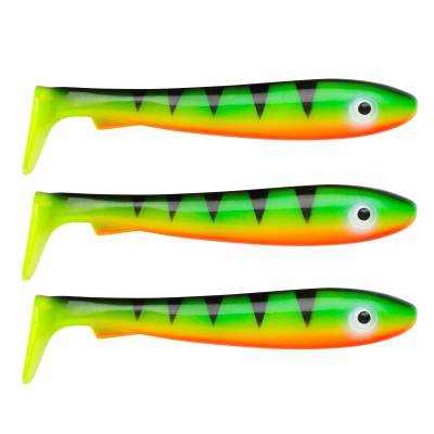 Svartzonker Sweden McRubber BigBass Gummifische 12.5cm - Fire Tiger - 21g - 3 Stück