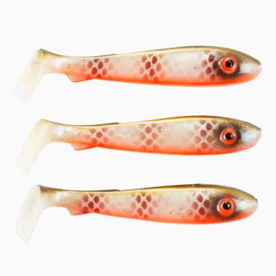 Svartzonker Sweden McRubber BigBass Gummifische 12,5cm Tigergösen, 21g - 3er Pack - C15