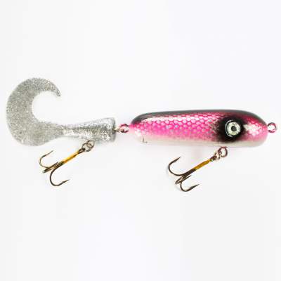 Svartzonker Sweden Svartzonkertail V2 Tailbait slow sink 28cm 86g C14 Pink n Silver