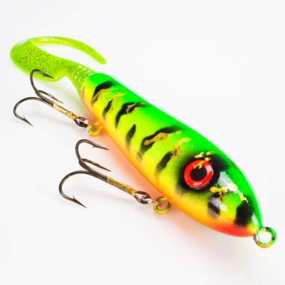 Svartzonker Sweden McTail V2 Tailbait slow sink C3 Firetiger